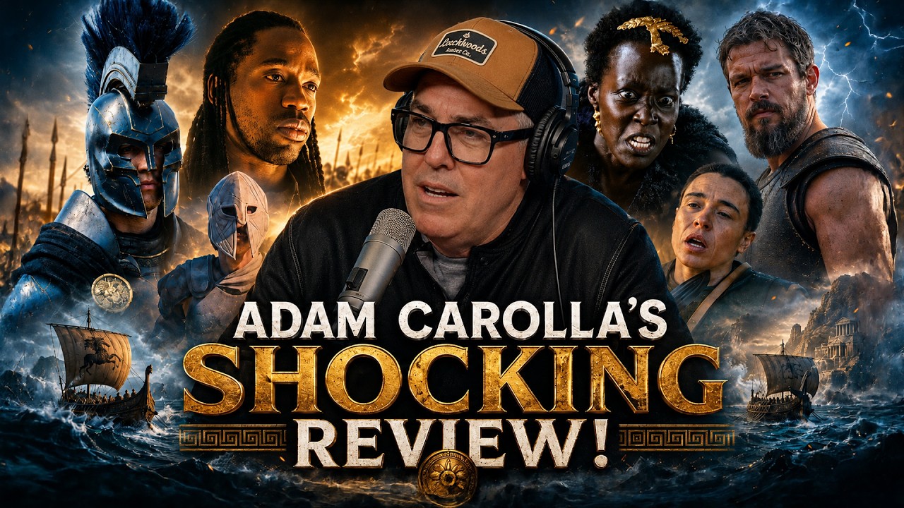 Adam Carolla's BRUTALLY HONEST Review of The Odyssey (YouTube thumbnail)