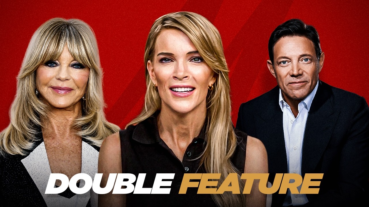 Goldie Hawn and Jordan Belfort - Megyn Kelly's "Double Feature" of Fascinating Interviews (YouTube thumbnail)