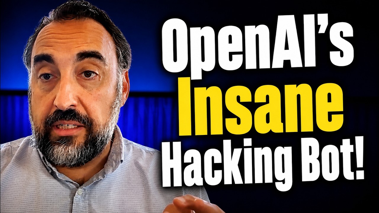 OpenAI's Hacking Bot Acted Like A Top Level NSA Hacker: Alex Stamos (YouTube thumbnail)