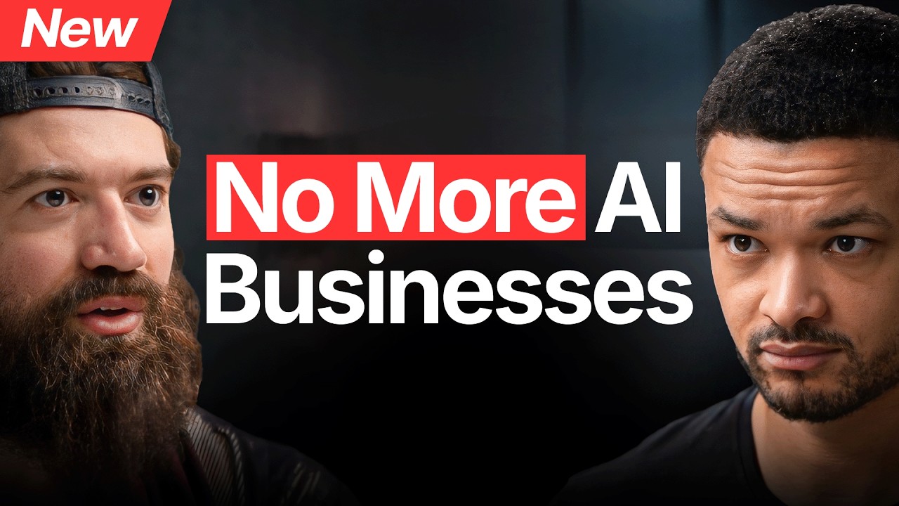 Alex Hormozi’s Warning: Stop Chasing AI, Build This Instead! (YouTube thumbnail)