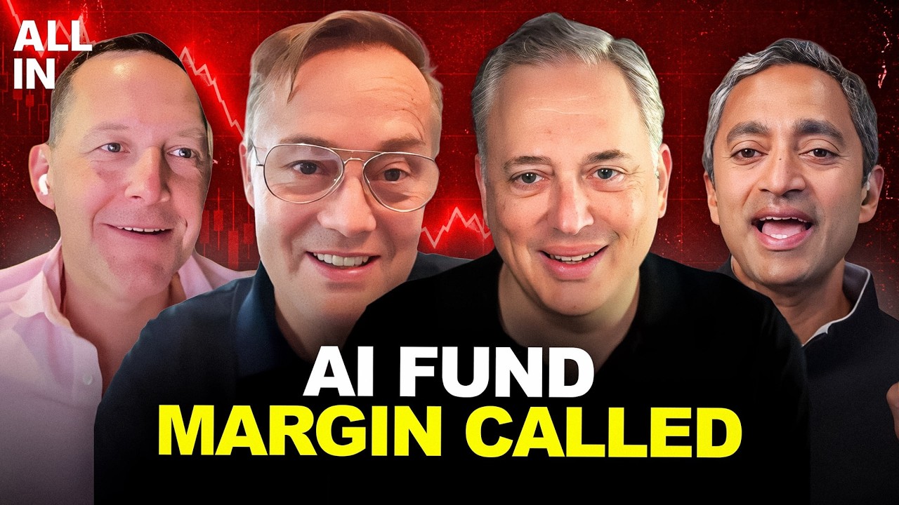Chip Stocks Crash, $20B Fund Margin Called, Frontier Labs: SLOW DOWN AI, Mamdani's Grocery Stores (YouTube thumbnail)