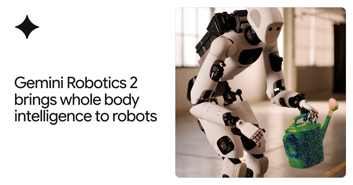 Google's Gemini Robotics 2 and the Death of the Chatbot Cop-Out (dispatch)