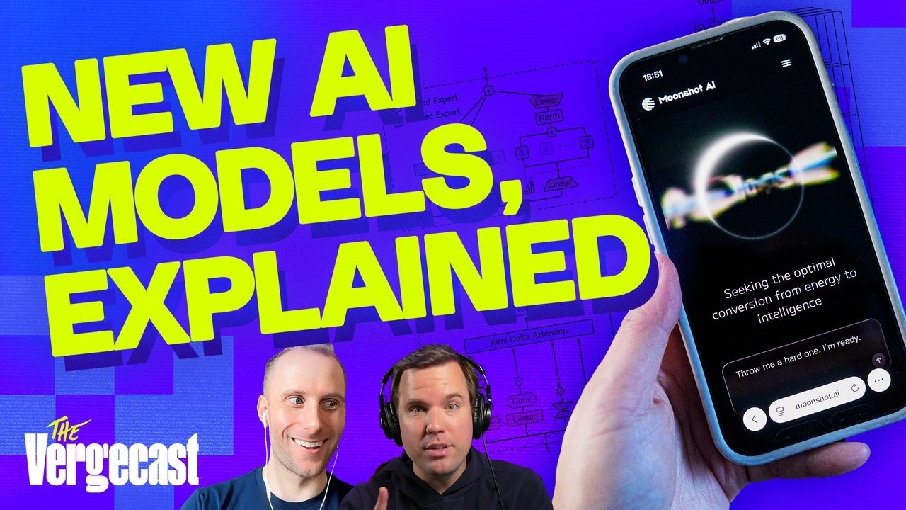 What's really open about open-weight AI? | The Vergecast (YouTube thumbnail)