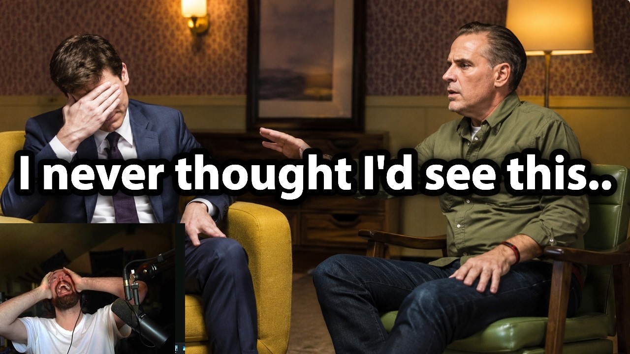 Hunter Biden and Nick Fuentes Debate (YouTube thumbnail)