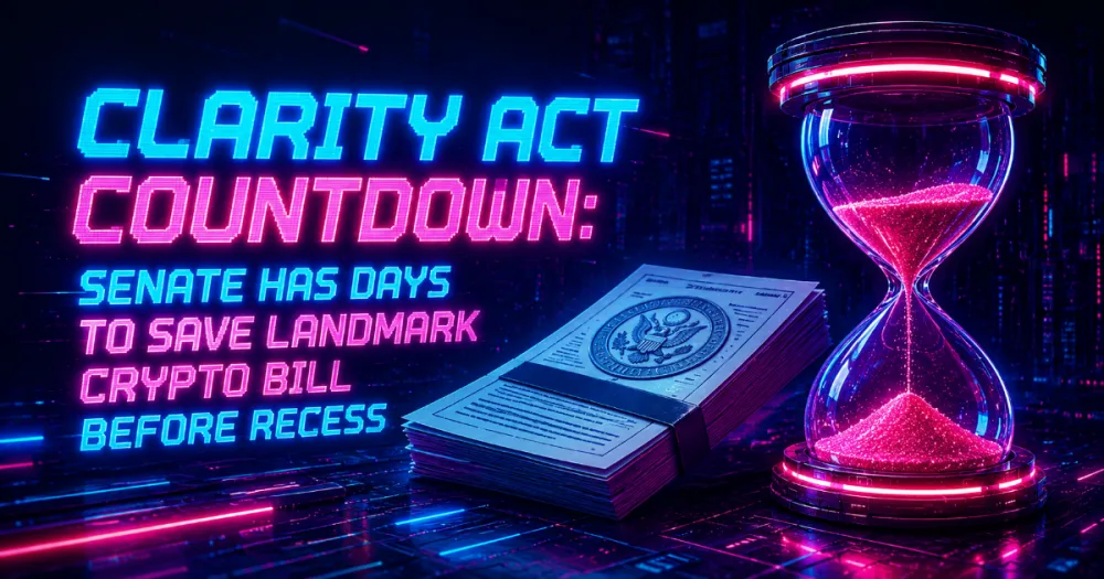 The CLARITY Act showdown exposes Washington's crypto foot-dragging (dispatch)