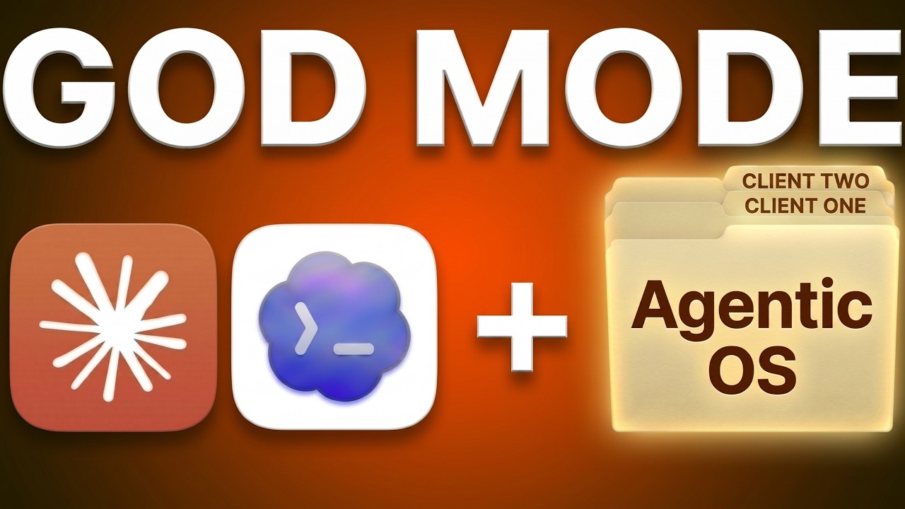 Creating Your Own Agentic OS is Easy (Insanely Powerful) (YouTube thumbnail)