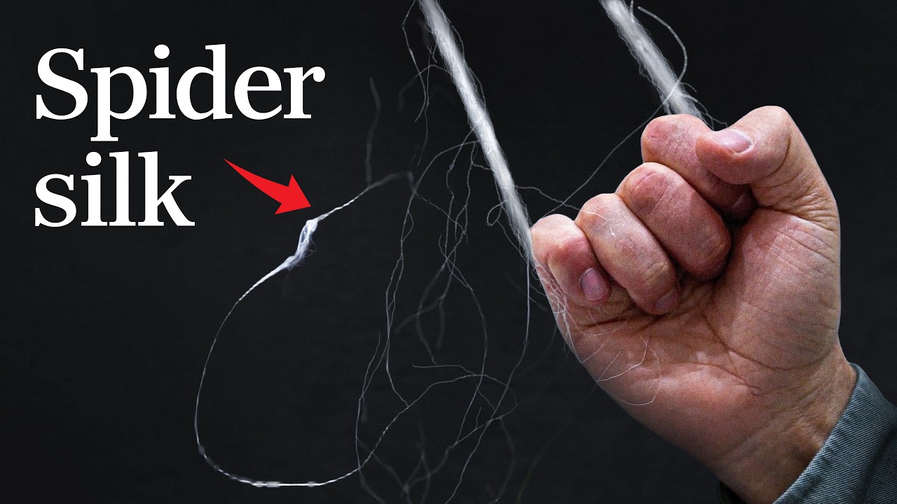 Specific Strength source episode thumbnail. The Spider Silk Paradox: Why Nature's Miracle Fiber Slices Human Skin and Defeats Heavy Industry